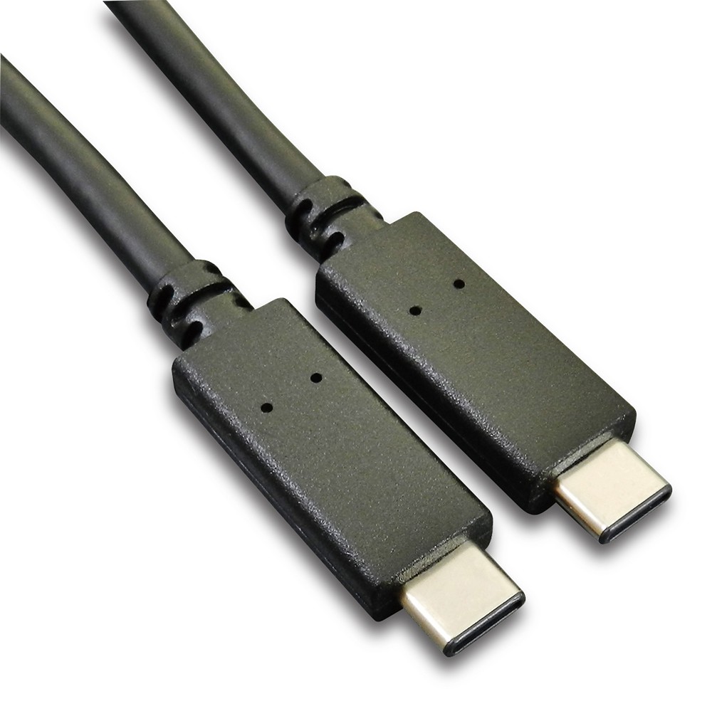 [CU3-CC310] USB-IF USB 3.1 Gen2 (10 Gbps)認證傳輸線/ USB3.2 Gen2, USB3.2 Type-C對Type-C, 1 m, Power Delivery (PD 5A, 100W), e-mark IC.
