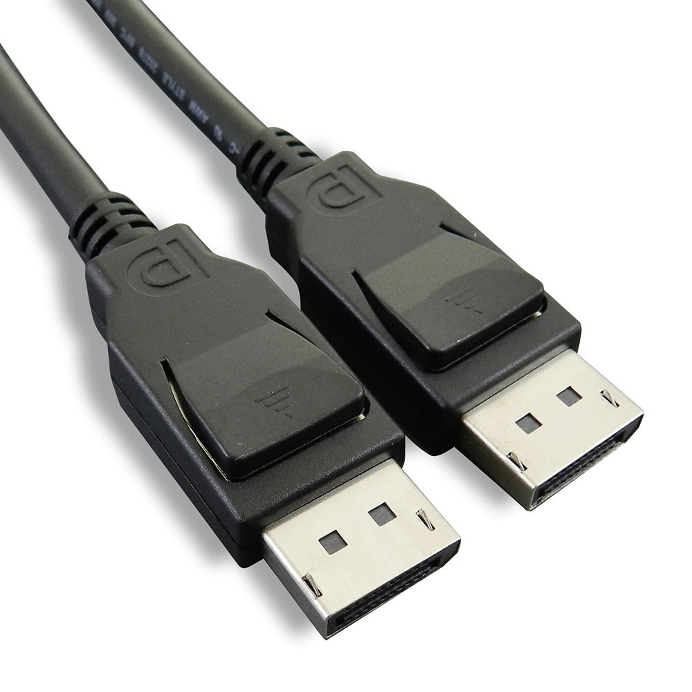 [DPC-203] VESA DisplayPort 1.2影音訊號線, DP公對DP公, 4K @60Hz, 21.6Gbps, 0.3米