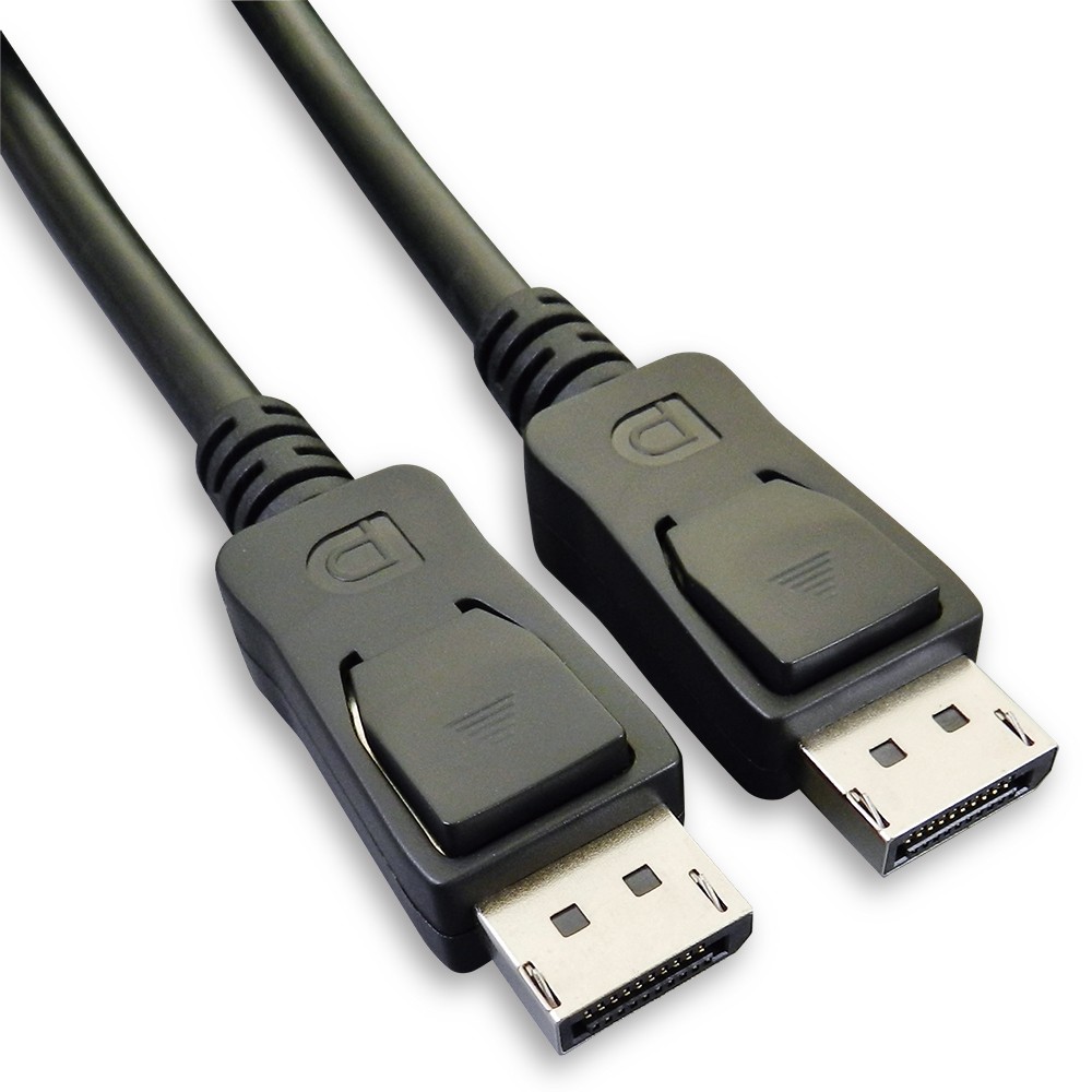 DPC-230_ VESA DisplayPort 1.2規格 影音傳輸線, DP公 對 DP公, 4K @60Hz, 21.6Gbps, 3米。