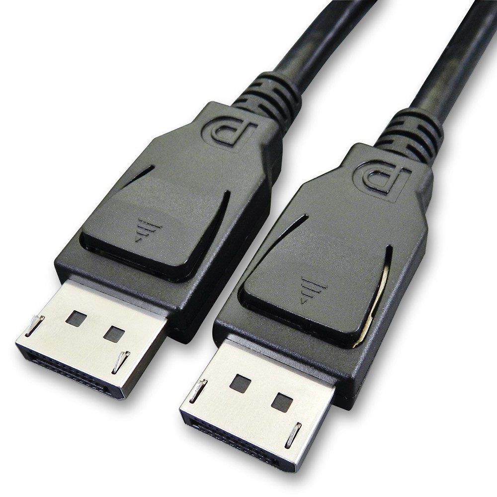  DPC-418 _VESA DisplayPort 1.4認證 影音傳輸線，8K@60Hz, 32.4Gbps, HBR3, DP公 對 DP公, 1.8米。
